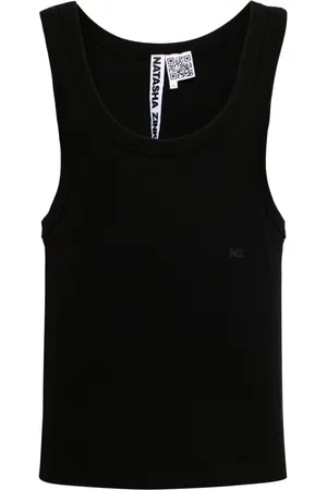 Natasha Zinko Logo-print tank top