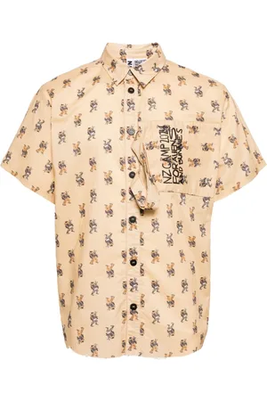 Natasha Zinko Graphic-print cotton shirt