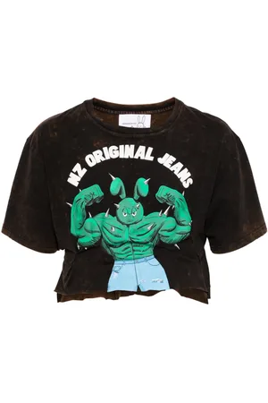 Natasha Zinko NZ Original Jeans cropped T-shirt
