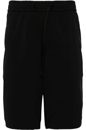 HUGO BOSS Drawstring-waistband track shorts
