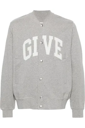 Givenchy Mélange-effect cotton track jacket