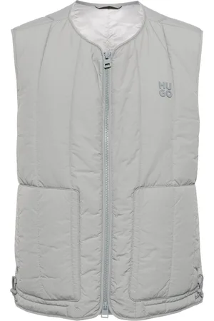HUGO BOSS Logo-appliqué quilted gilet