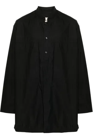 Mordecai Stripe-detail cotton shirt