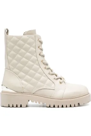 Guess Diamond-quilted ankle boots
