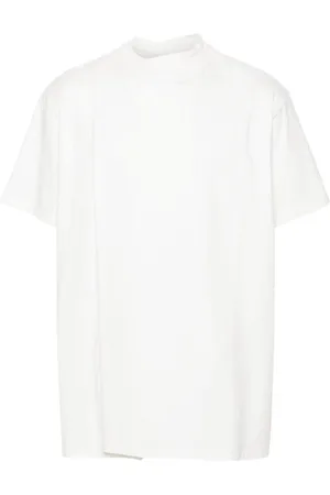 Mordecai Stripe-detail wrap T-shirt