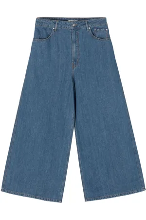 Gauchere Mid-rise wide-leg trousers
