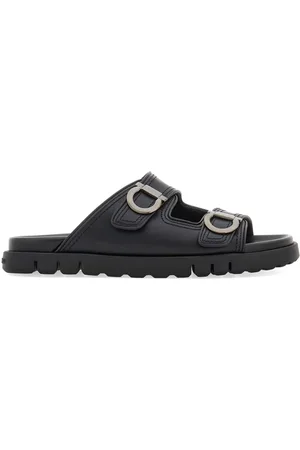 Salvatore Ferragamo Gancini leather sandals