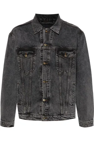 Y / PROJECT Logo-patch denim jacket