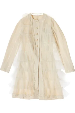 UMA WANG Layered single-breasted coat