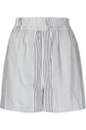 RTA Striped fitted shorts