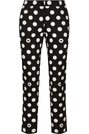 Dolce & Gabbana Mid-rise straight-leg trousers