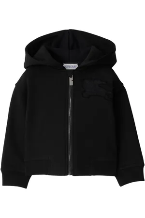 Burberry Equestrian Knight-appliqué cotton hoodie