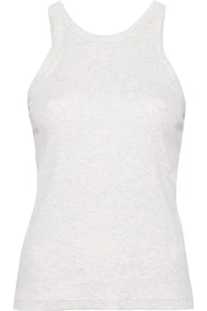 Totême Ribbed cotton tank top