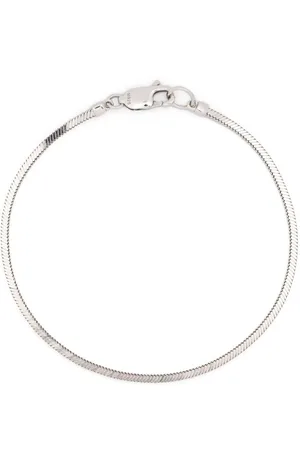 Missoma Square snake-chain sterling bracelet