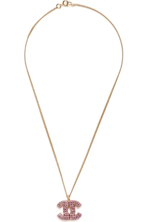 CHANEL 2002 CC pendant necklace