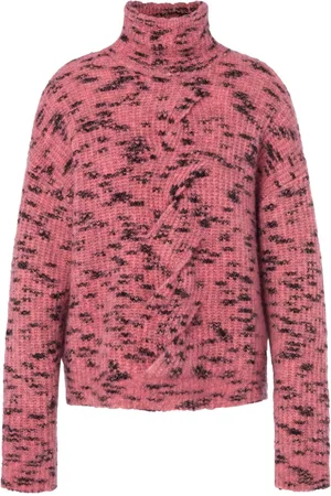 Moschino Roll-neck cable-knit jumper