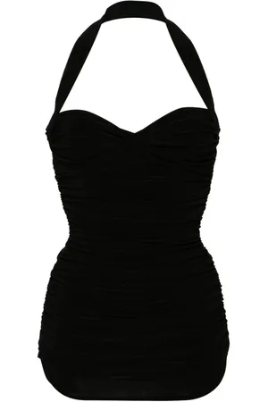 Norma Kamali Bill Mio ruched swim dress