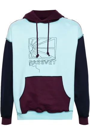 Rassvet Logo-embroidered cotton hoodie