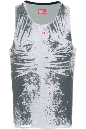 Diesel Embroidered-logo tank top