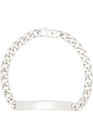 Missoma ID rhodium plated bracelet