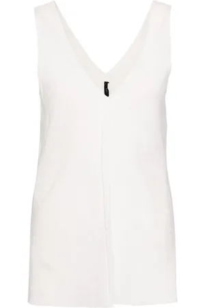 Voz V-neck linen top