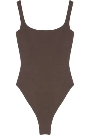 Entire Studios Square-neck sleeveless bodysuit