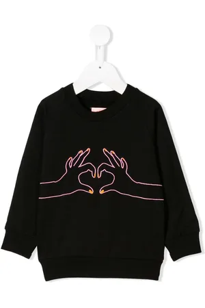 Wauw Capow by Bangbang Embroidered Love sweatshirt