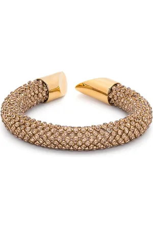 Paco rabanne Pixel crystal-embellished bracelet
