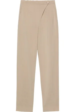 Emporio Armani Overlapping-panel tapered trousers