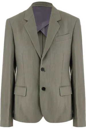 Salvatore Ferragamo Tailored linen-blend blazer