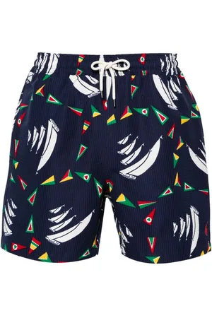 Ralph Lauren Traveler seersucker swim shorts