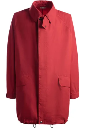 Bally Ripstop-texture mid-length parka