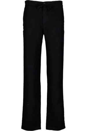 120% Lino Drawstring linen trousers