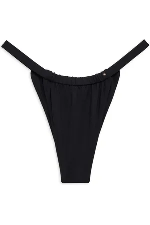 ANINE BING Milani ruched bikini bottoms