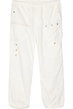 UNDERCOVER Logo patch-pocket straight-leg trousers