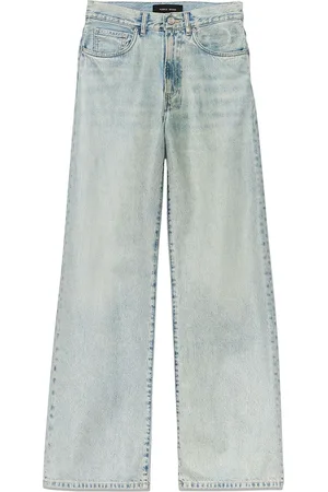 Purple Brand Low-rise wide-leg jeans