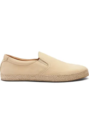 Scarosso Miguel slip-on leather espadrilles