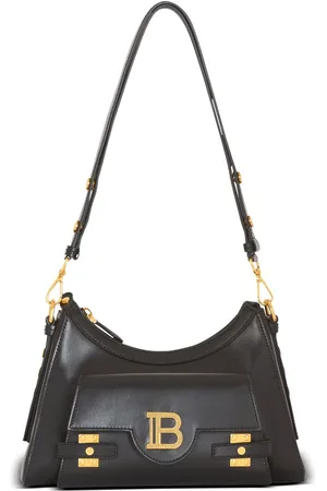 Balmain B-Buzz leather shoulder bag