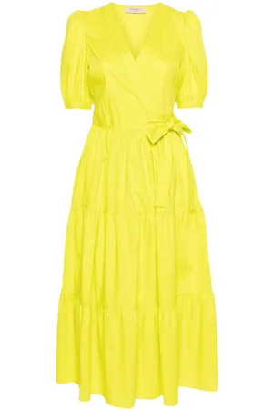 Twin-Set Poplin midi dress