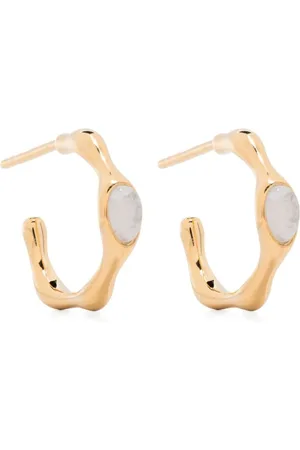 Missoma Magma 18kt recycled vermeil hoop earrings