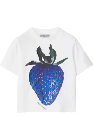 Burberry Strawberry-print cotton T-shirt