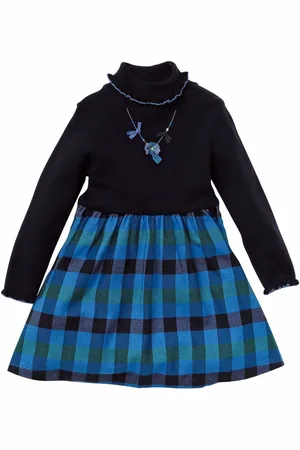 Familiar Bow-embellished panelled dress