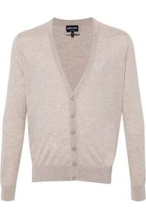 Giorgio Armani V-neck wool cardigan