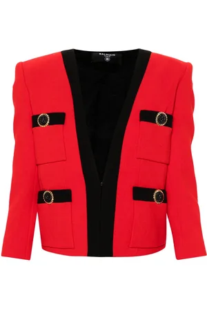 Balmain Four-pocket wool jacket