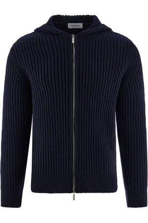 Salvatore Ferragamo Hooded wool cardigan
