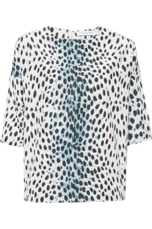 Dior 2010s animal-print blouse