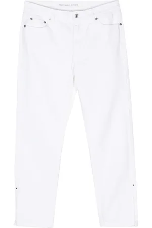 Michael Kors Cropped cotton jeans