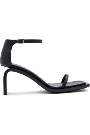 Courrèges Stream 85mm leather sandals