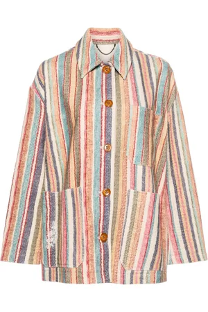 Dorothee Schumacher Striped comfort cotton jacket