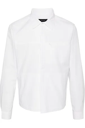 Entire Studios Classic-collar cotton shirt